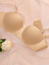 4PC Solid Color Bra Set image 5