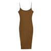 Shapewear Ribbed Halter Dress image 10