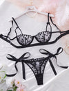 Eclipse Lace Bra And Panty Set image 0