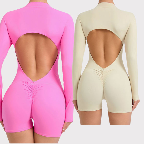 Long Sleeve One Piece Romper image 0