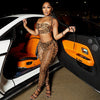 Leopard 2 Piece Pant Setimage 0