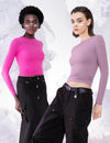 Long Sleeve T Shirts Crew Neck Slim Fit Top image 13