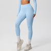 Long Sleeve Tummy Control Leggings Set image 1