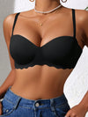 4PC Solid Color Bra Set image 2