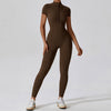  Zipper Short Sleeve Jumpsuit image 2