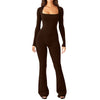 Long Sleeve Skinny Fit One Piece Jumpsuit image 5