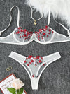 Fruity Pebbles Embroidery Mesh Bra & Panty Set image 8