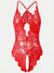 Allure Lace Crotchless Lingerie Bodysuitimage 0