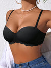 4PC Solid Color Bra Set image 11