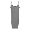 Shapewear Ribbed Halter Dress image 3