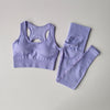 2PC Sports Bra and Leggings Yoga Set image 8