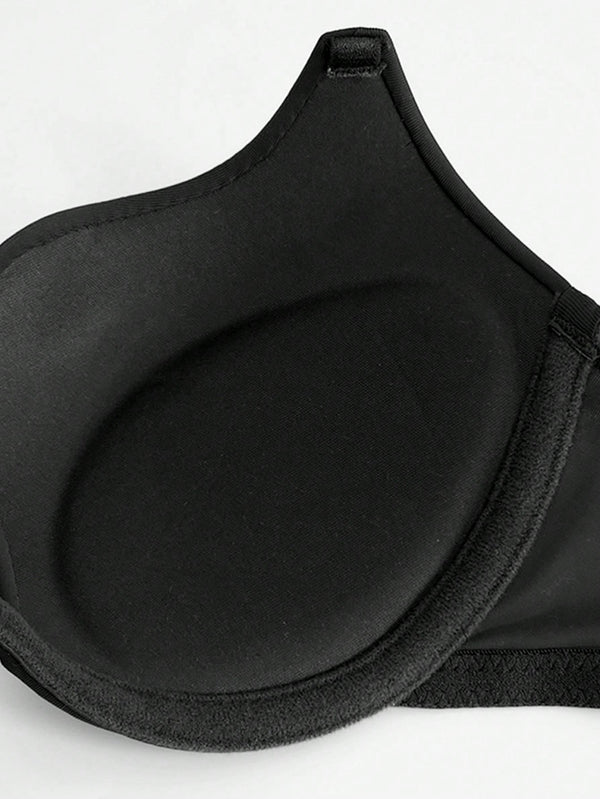 Push Up Bra U Deep Plunge Padded Low Cut image 3