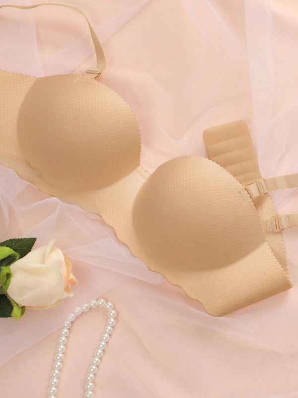 4PC Solid Color Bra Set image 10