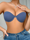 Front Closure Underwire Strapless Bra image 4