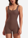  Slim Hip Lifting Scrunch Butt Yoga Jumpsuit image 4