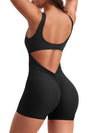  Slim Hip Lifting Scrunch Butt Yoga Jumpsuit image 9