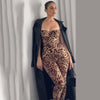 Leopard Straps Jumpsuit Sleeveless Slim Fit Jumpsuit One Piece Boutique image 3