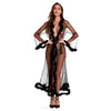 Sexy Mesh Transparent Robeimage 0