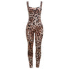 Leopard Straps Jumpsuit Sleeveless Slim Fit Jumpsuit One Piece Boutique image 2