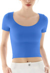 Scoop Neck Short Sleeve T Shirt Slim Fit image 6