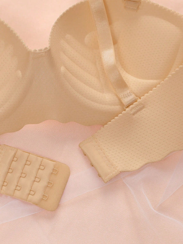 4PC Solid Color Bra Set image 4