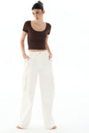 Scoop Neck Short Sleeve T Shirt Slim Fit image 13