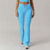 High Waist V-Flare Pants image 0