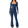 Long Sleeve Skinny Fit One Piece Jumpsuit image 4
