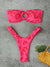 Floral Printed Bandeau Bikini Set, image 0