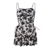 Mesh Floral Print Dress image 2