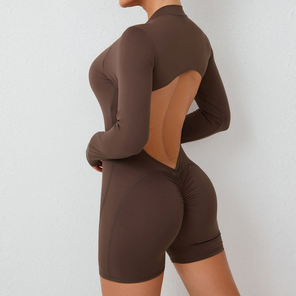 Long Sleeve One Piece Romper image 4