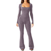 Long Sleeve Skinny Fit One Piece Jumpsuit image 2