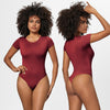 Short Sleeve Slim Fit Bodysuit image 0