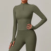 Quick-drying Long Sleeve Yoga Wear Outdoor Training Running T-shirt Sports Fitn image 3