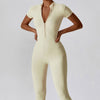  Zipper Short Sleeve Jumpsuit image 4