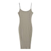 Shapewear Ribbed Halter Dress image 2