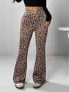  V-Shaped High-Waist Flared Pants image 8