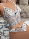 Ivory Glimpse Lace Bra And Panties Set image 4
