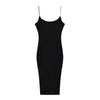 Shapewear Ribbed Halter Dress image 1