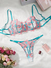 Cotton Candy Floral Lace Set image 0