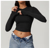 Slim Fit Crew Neck Crop Top image 9