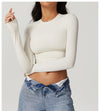 Slim Fit Crew Neck Crop Top image 5