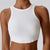 Crop Top Crewneck Sweatshirt and Flare Jogger Workout Set image 0