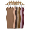 Shapewear Ribbed Halter Dress image 14