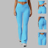 High Waist V-Flare Pants image 1