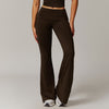 Pleated-Fold High Waist Flare Pants image 1