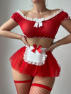 Little Maid Skirt With Stockings Set image 4