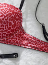 Cheeky Leopard Print Padded Bra Set image 3
