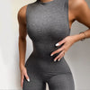  Solid Skinny Sleeveless Jumpsuit image 4