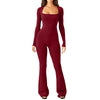 Long Sleeve Skinny Fit One Piece Jumpsuit image 1